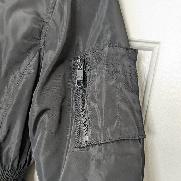 Steve Madden Girl's Winter Coat Size M ( 10-12 ) Black - Picture 7 of 13